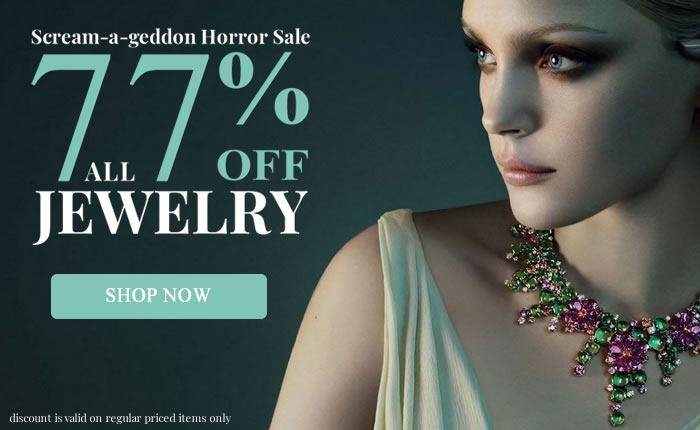Scream-a-geddon Horror Sale! All Jewelry 77% OFF