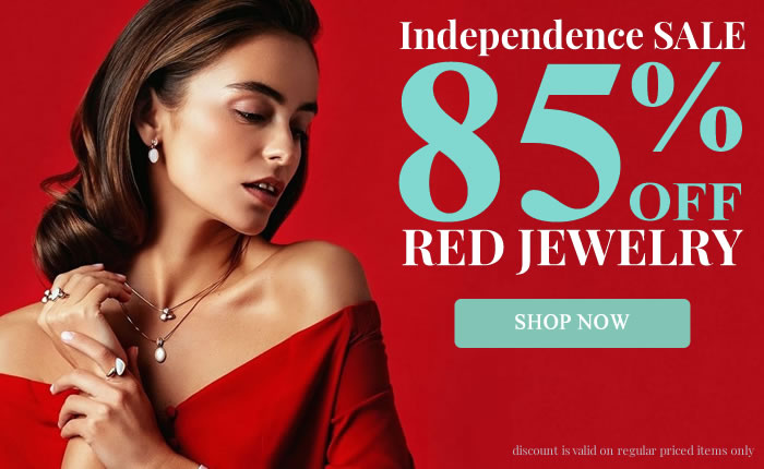 INDEPENDENCE SALE - All Red Color Jewelry 88% OFF
