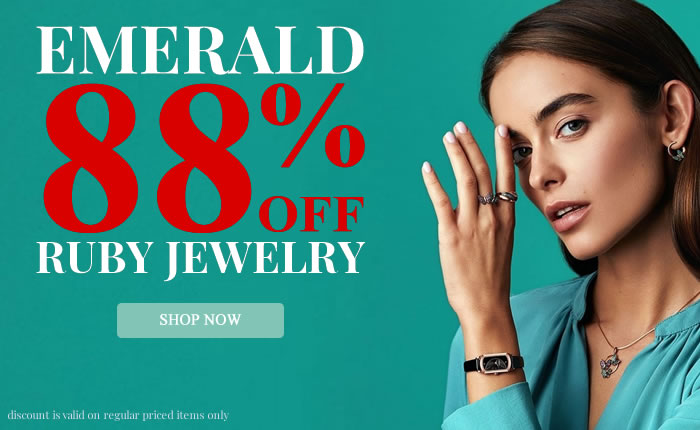 Ruby & Emerald Jewelry 88% OFF