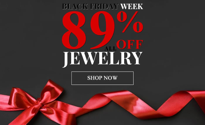 BLACK FRIDAY WEEK is on! All Jewelry 89% OFF
