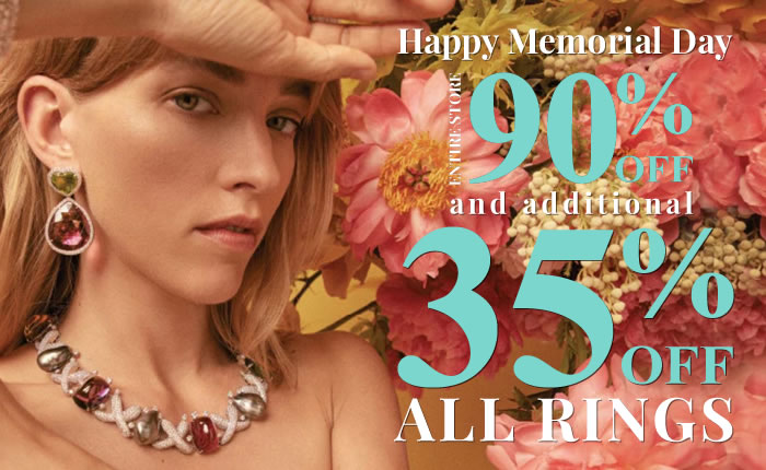 All Rings Additional 35% OFF + All Other Jewelry 30% OFF