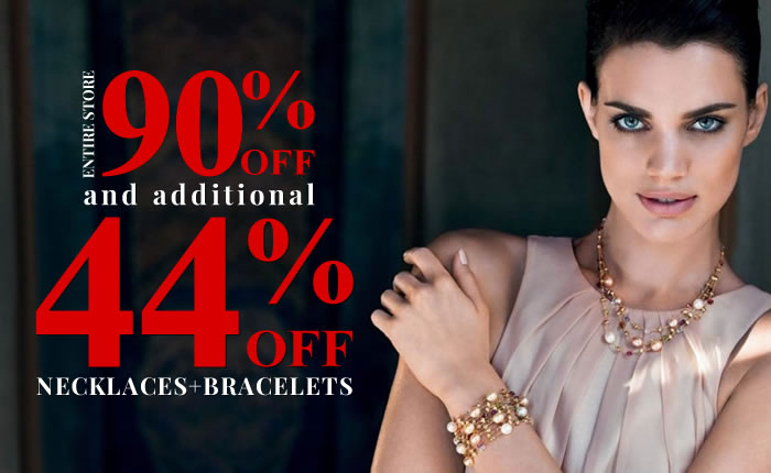 All Necklaces & Bracelets 44% Off