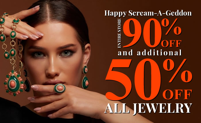 Happy Scream-A-Geddon - All Jewelry 50% OFF