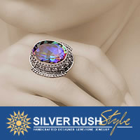Unique Handmade Silver Jewelry with Stones and Gemstones