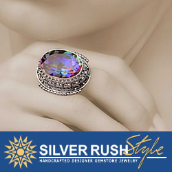 Unique Handmade Silver Jewelry with Stones and Gemstones