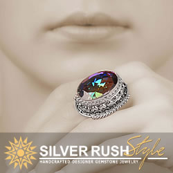 Unique Handmade Silver Jewelry with Stones and Gemstones