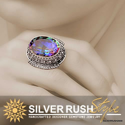 Unique Handmade Silver Jewelry with Stones and Gemstones