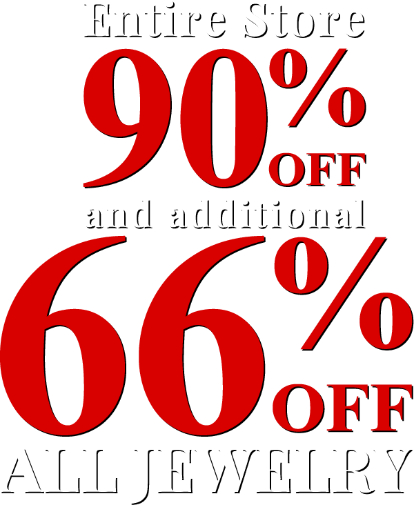 All Jewelry 66% OFF