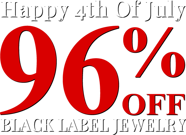 Happy 4th Of July - All Black Label Jewelry 96% Off