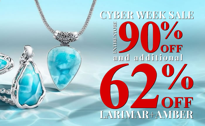  Larimar & Amber 62% Off 
