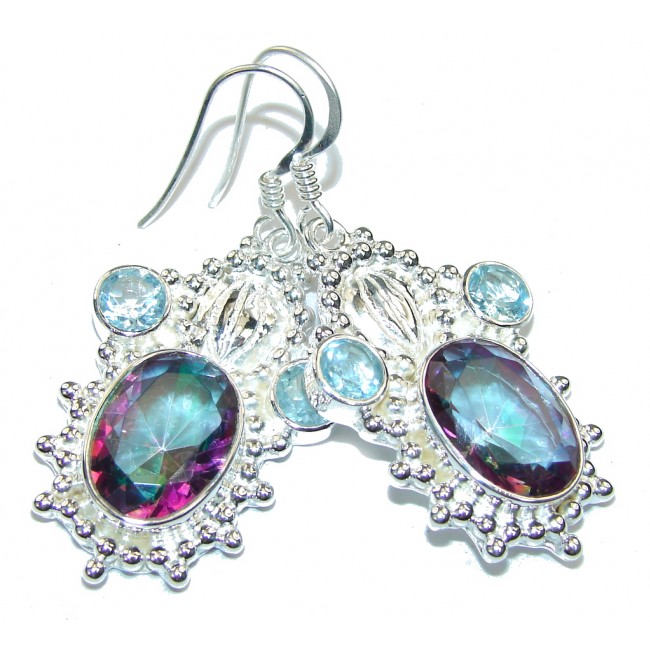 Magical Secret Magic Topaz Sterling Silver earrings