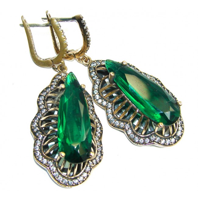 Big Victorian earrings main image 1