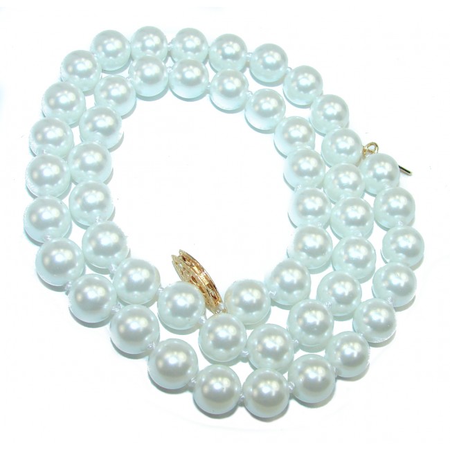 fresh water lab. Pearl .925 Sterling Silver handmade Necklace
