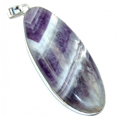 Perfect Amethyst .925 Sterling Silver handcrafted Pendant