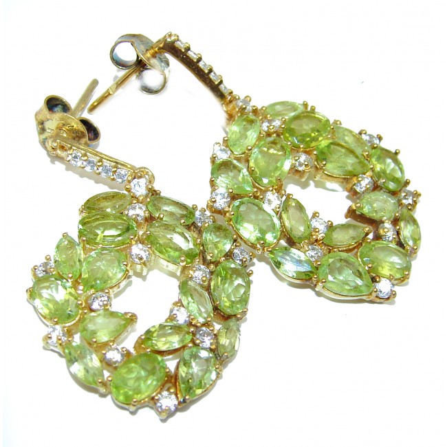 Details about   14k Gold Pendant Only Peridot Handmade Fine Sterling Silver .925 Jewelry 