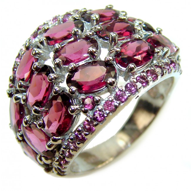 Real Beauty Garnet .925 Sterling Silver Ring size 8