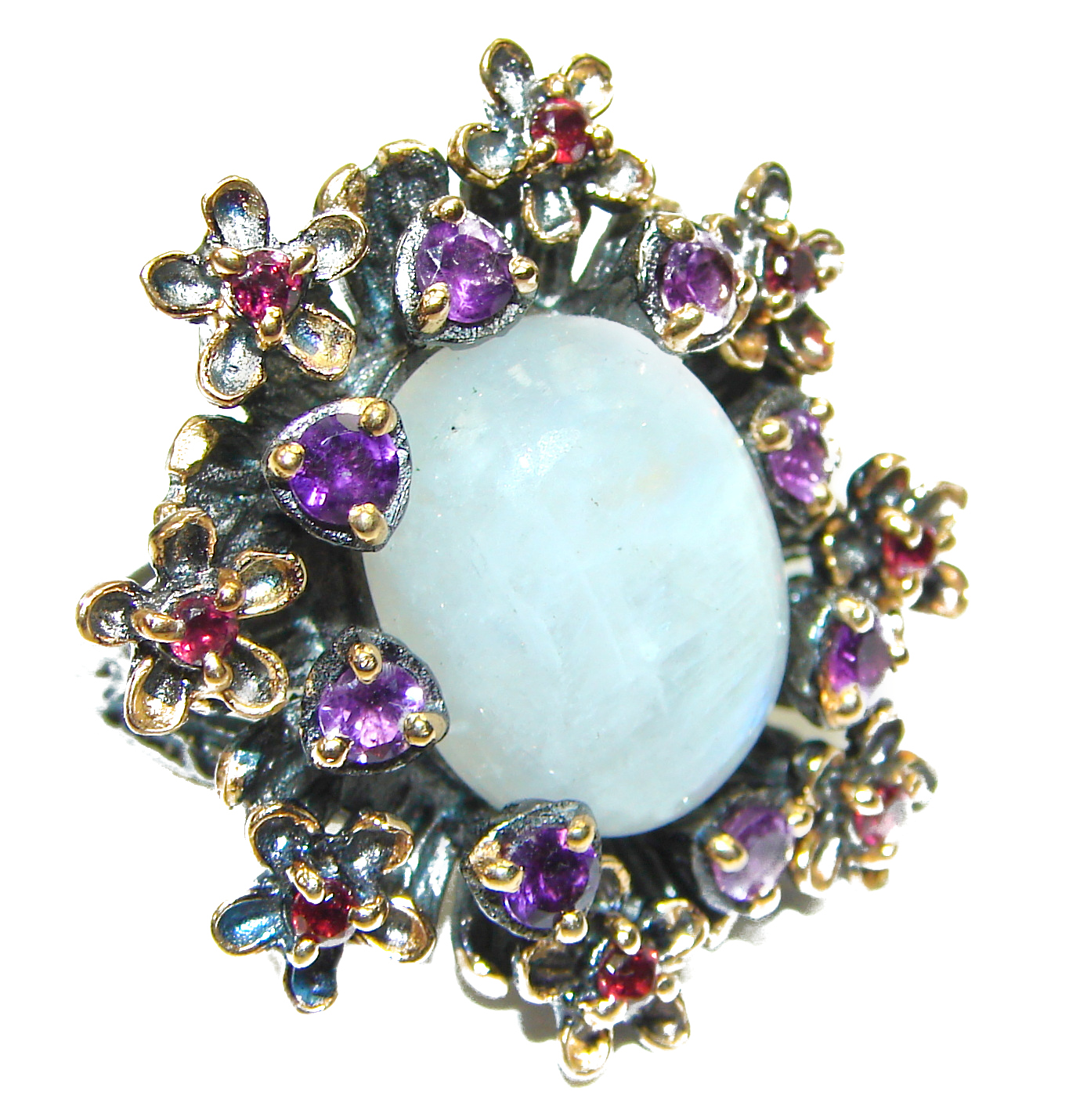 Silver Gem Ring