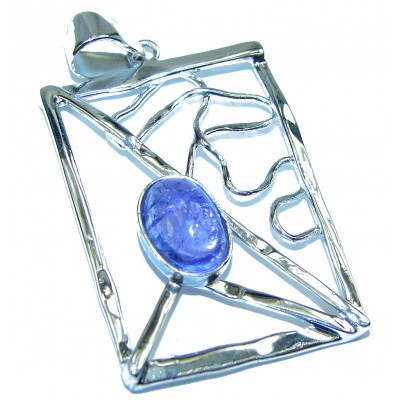 Tanzanite .925 Sterling Silver handcrafted pendant