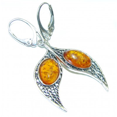 Baltic Amber .925 Sterling Silver Earrings