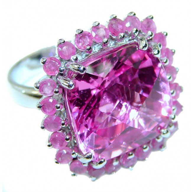 Pink Tourmaline Engagement Ring Pink Tourmaline Ring 18K Gold Ring - Ruby  Lane