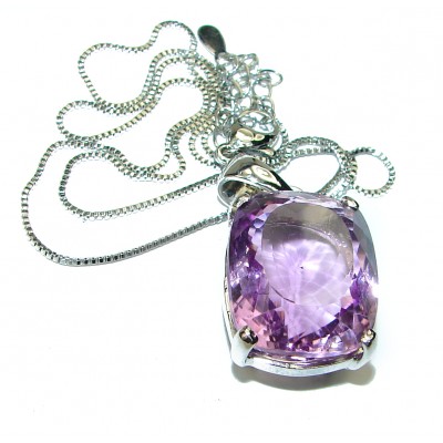 Vintage Style Amethyst .925 Sterling Silver handcrafted necklace