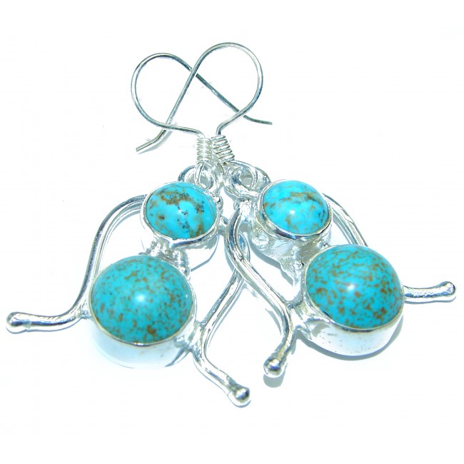 Turquoise .925 Sterling Silver earrings