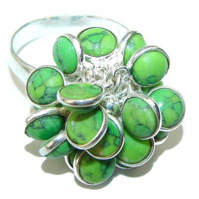 Be Bold Gaspetite Sterling Silver handmade cha cha Ring s. 11