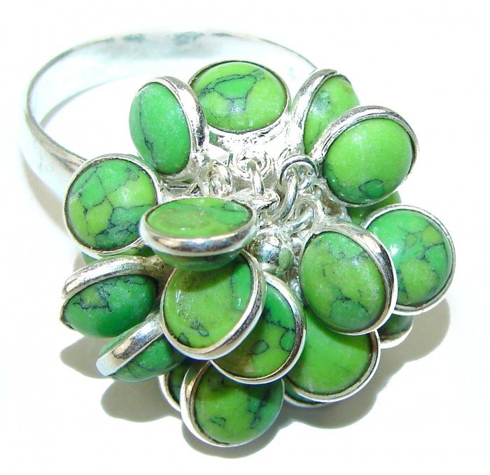 Be Bold Gaspetite Sterling Silver handmade cha cha Ring s. 11