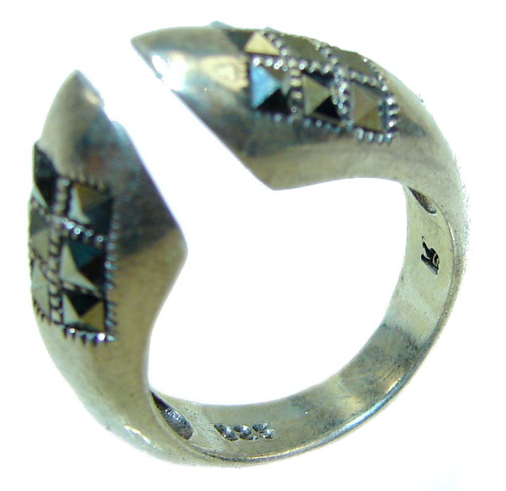 Collana airone in argento sterling realizzata a mano - Gioielli