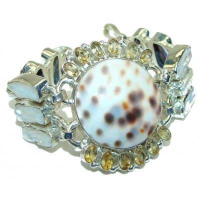 Endless Ocean authentic Shell .925 Sterling Silver handcrafted Bracelet