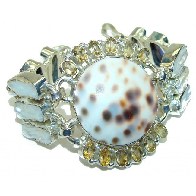 Endless Ocean authentic Shell .925 Sterling Silver handcrafted Bracelet