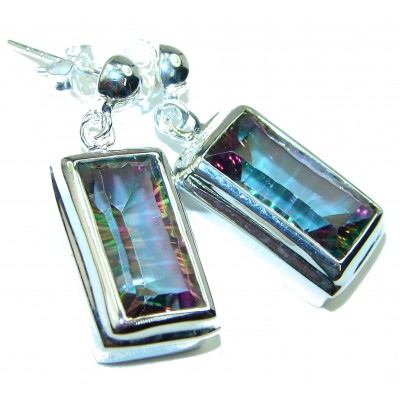 Mystic Topaz .925 Sterling Silver earrings