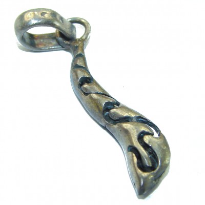 Vintage Style.925 Sterling Silver handmade Pendant
