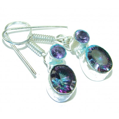 Mystic Topaz .925 Sterling Silver earrings