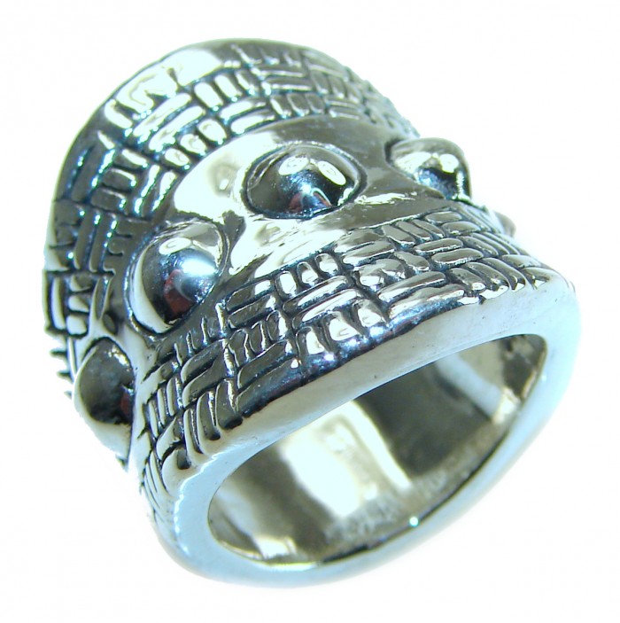 Natural Beauty Italy Made Silver Sterling Silver ring s. 5 3/4