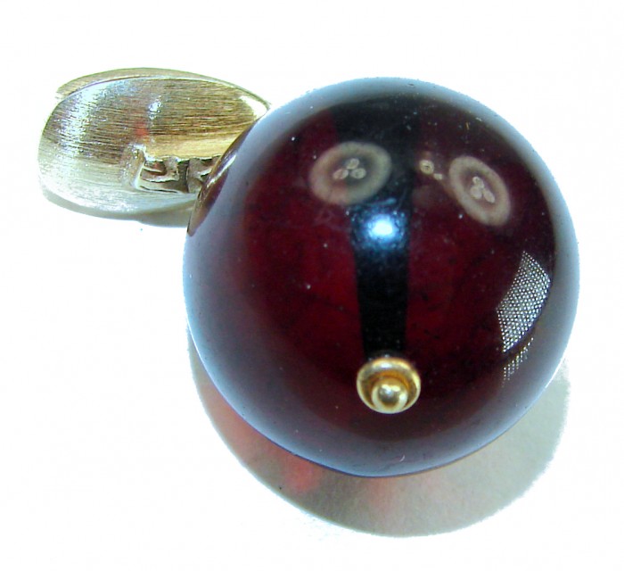 ballet dancer Amber .925 Sterling Silver handmade Pendant