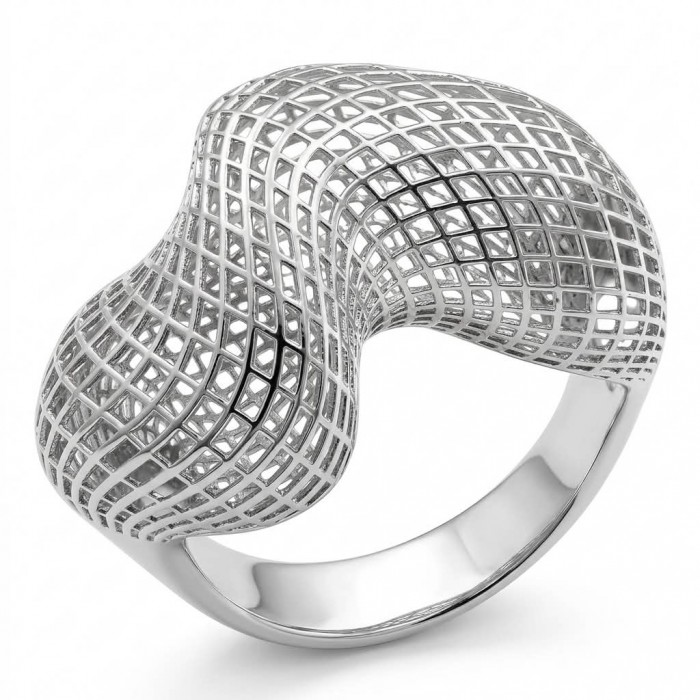 Eternity Bali made .925 Sterling Silver ring size 7