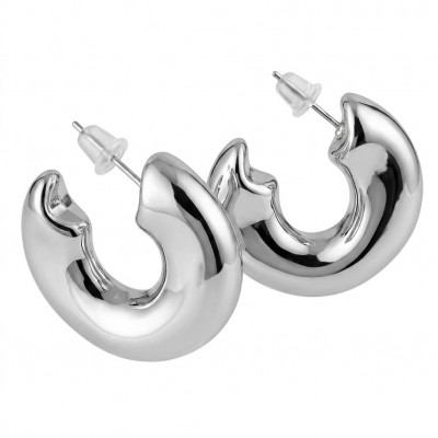 Modern Concept handmade silver earrings