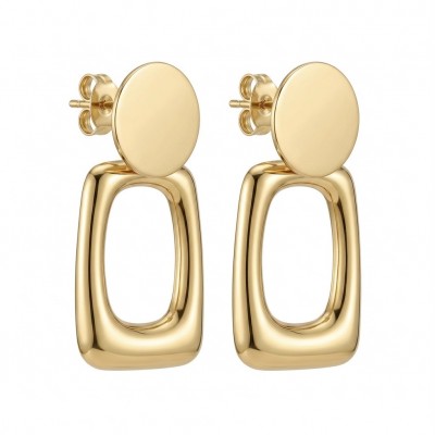 Luxurious Golden tone handcrafted Stylish earrings