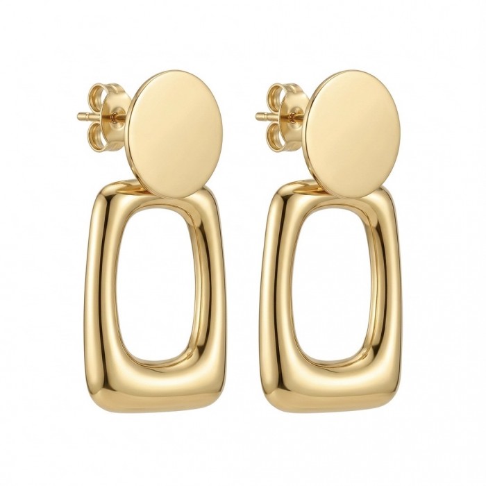 Luxurious Golden tone handcrafted Stylish earrings