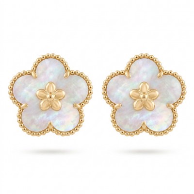 Genuine Blister Pearl .925 Sterling Silver handcrafted Statement Earrings