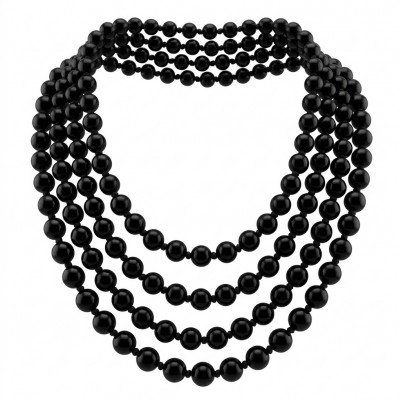 Rachel lab. creatred Onyx handmade Bochemian style Necklace