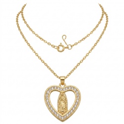 Virgin MARY Precious golden Necklace