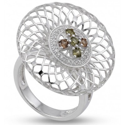 Casablanca Italy made .925 Sterling Silver brilliantly handcrafted ring s. 8