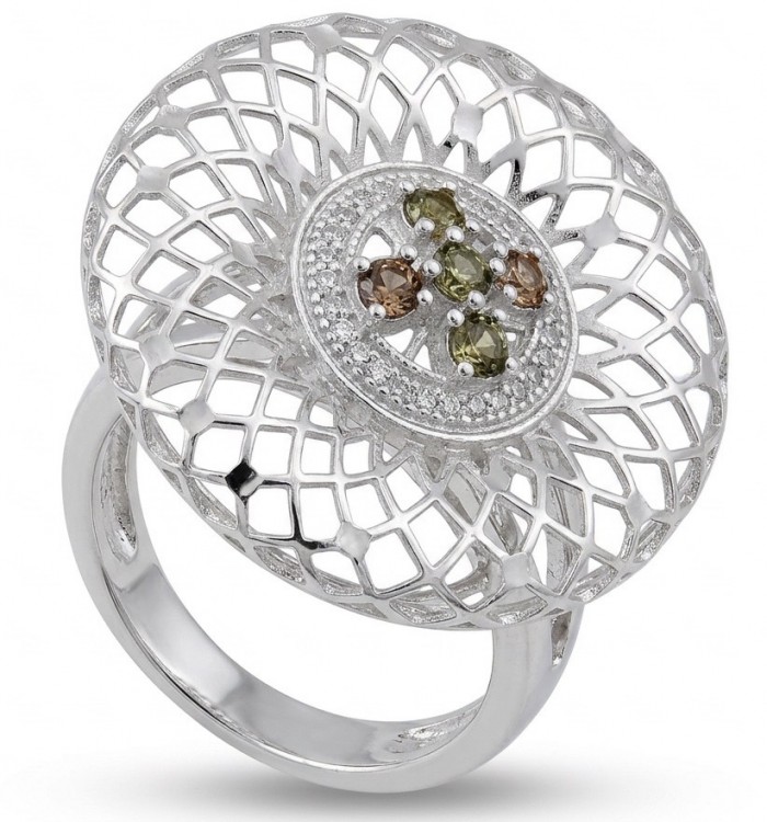 Casablanca Italy made .925 Sterling Silver brilliantly handcrafted ring s. 8