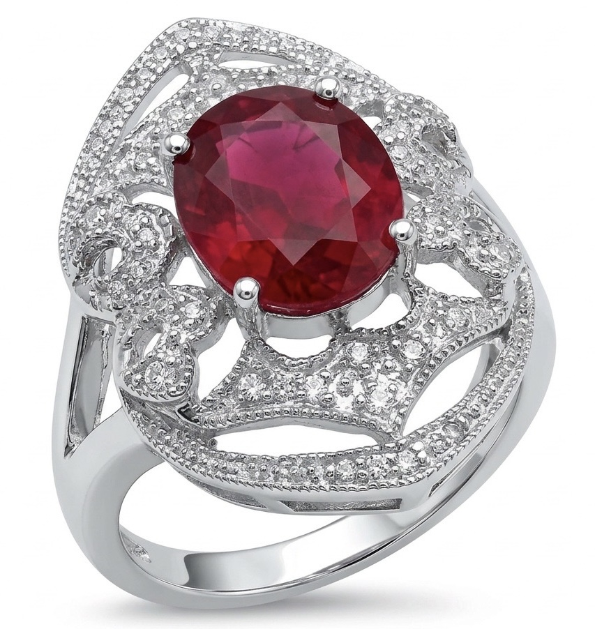 Ruby 925 Pure Silver Ring Collection | Prices from $39