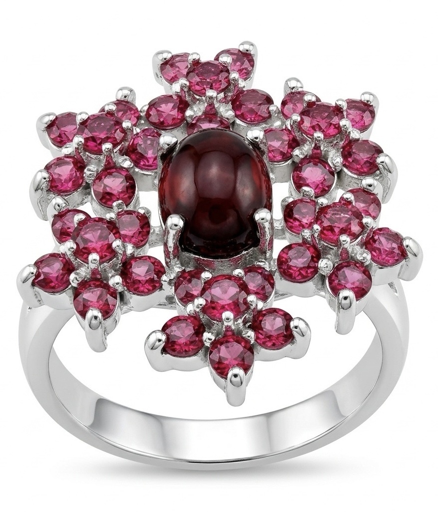Ruby 925 Pure Silver Ring Collection | Prices from $39