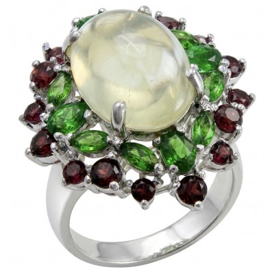 Bringer of Joy Authentic 22.9 carat Brazilian Citrine .925 Sterling Silver brilliantly handcrafted Statement Statement ring; s. 8 1/4