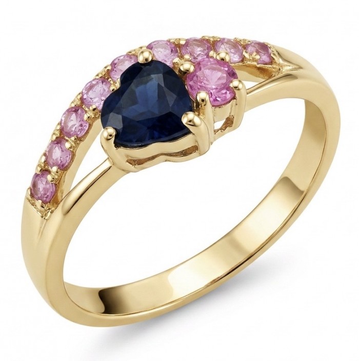 Scarlett 0.7 ctw Mozambique Ruby .925 Sterling Silver handcrafted Statement Ring size 8