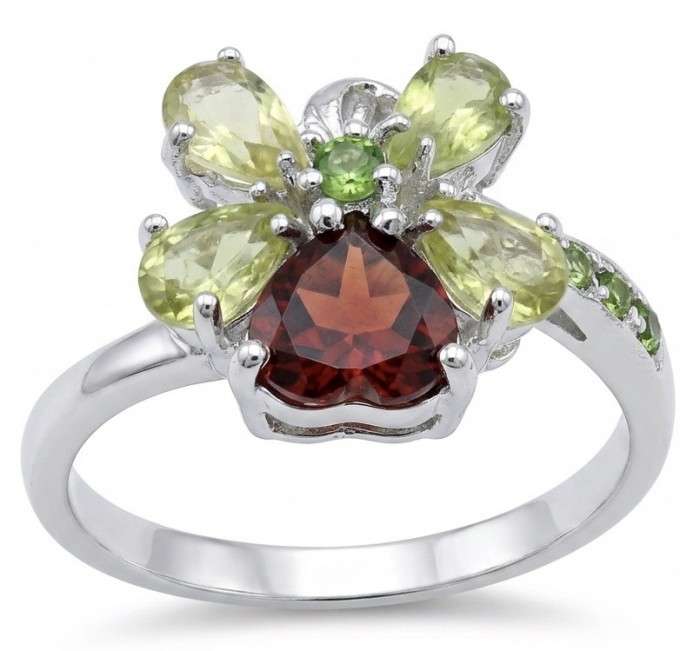 Victoria 6.5 carat Amethyst rhodium over .925 Sterling Silver Handcrafted Ring size 8